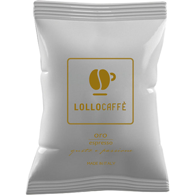 Lollo Oro 100 capsule compatibili Lavazza Espresso Point